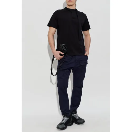Diesel - Tops > T-Shirts - Black - Diesel - Modalova