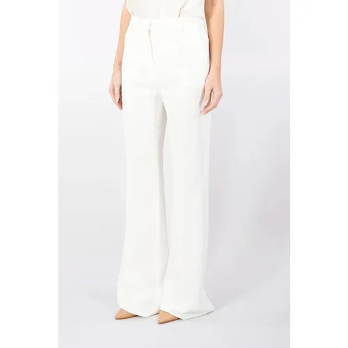 Trousers > Wide Trousers - - Max Mara Studio - Modalova