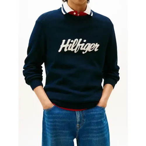 Knitwear > Round-neck Knitwear - - Tommy Hilfiger - Modalova