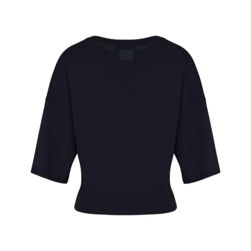 Knitwear > Round-neck Knitwear - - Armani Exchange - Modalova
