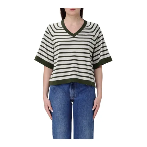 Knitwear > V-neck Knitwear - - K-Way - Modalova
