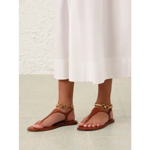 Shoes > Sandals > Flat Sandals - - Zimmermann - Modalova