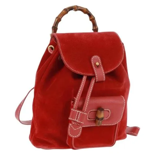 Pre-owned > Pre-owned Bags > Pre-owned Backpacks - - Gucci Vintage - Modalova