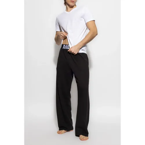 Diesel - Tops > T-Shirts - White - Diesel - Modalova