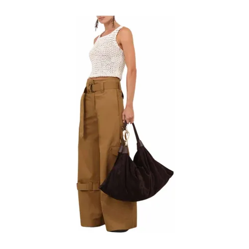 Trousers > Wide Trousers - - Zimmermann - Modalova