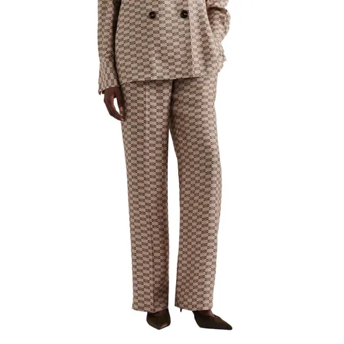 Trousers > Straight Trousers - - Malina - Modalova