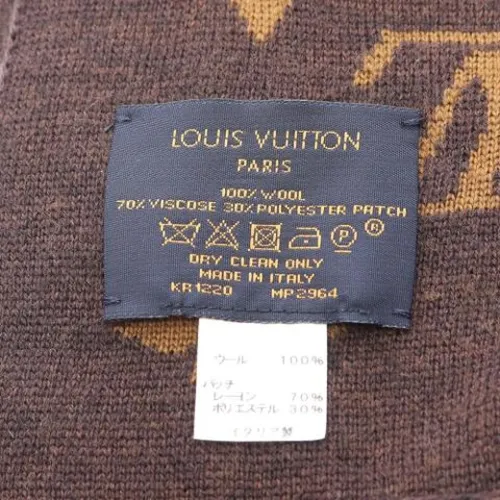 Pre-owned > Pre-owned Accessories > Pre-owned Scarves - - Louis Vuitton Vintage - Modalova