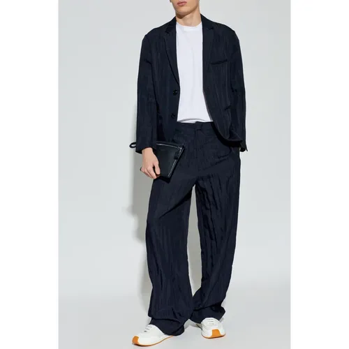 Trousers > Wide Trousers - - Giorgio Armani - Modalova