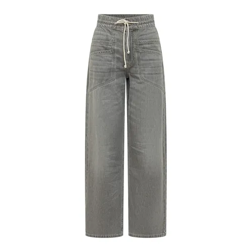 Ba&Sh - Jeans > Wide Jeans - Gray - Ba&Sh - Modalova
