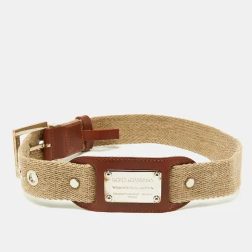Pre-owned > Pre-owned Accessories > Pre-owned Belts - - Dolce & Gabbana Pre-owned - Modalova