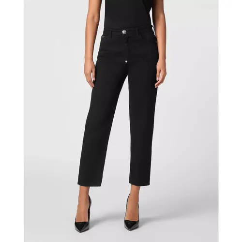 Jeans > Cropped Jeans - - Philipp Plein - Modalova