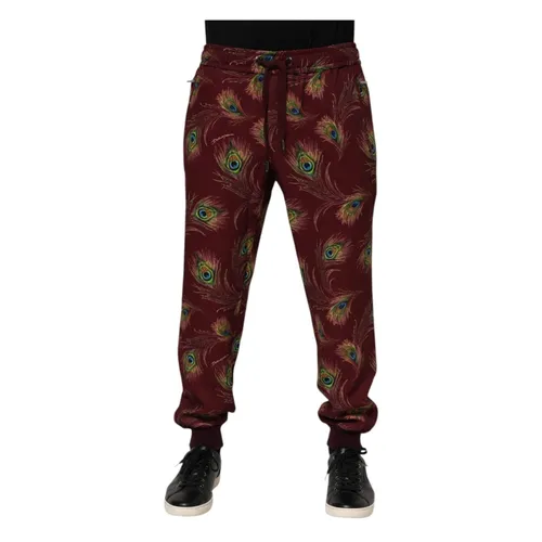 Trousers > Sweatpants - - Dolce & Gabbana - Modalova