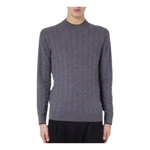Knitwear > Round-neck Knitwear - - Paolo Pecora - Modalova