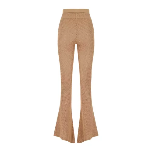 Trousers > Wide Trousers - - Andrea Adamo - Modalova