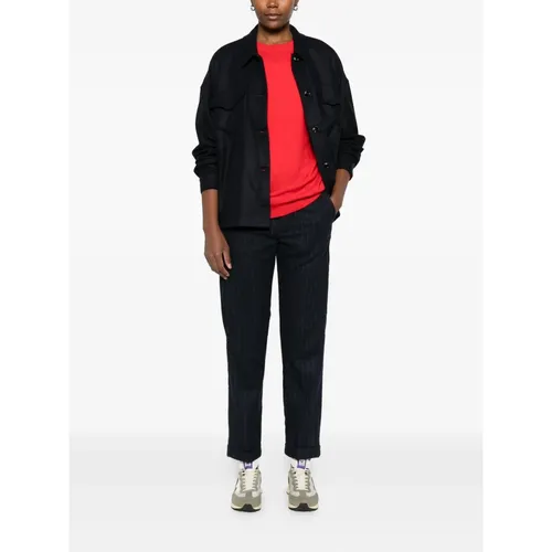 Trousers > Slim-fit Trousers - - True Avenue - Modalova