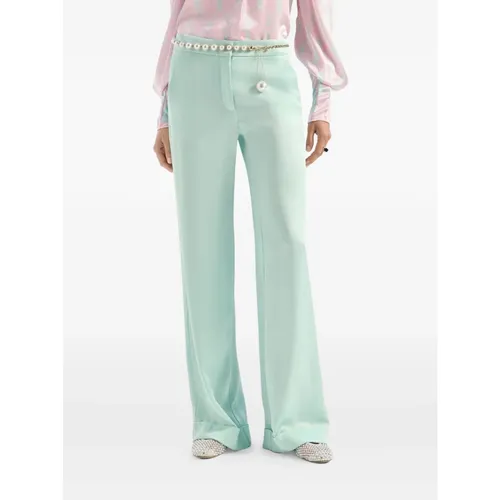 Trousers > Wide Trousers - - Genny - Modalova