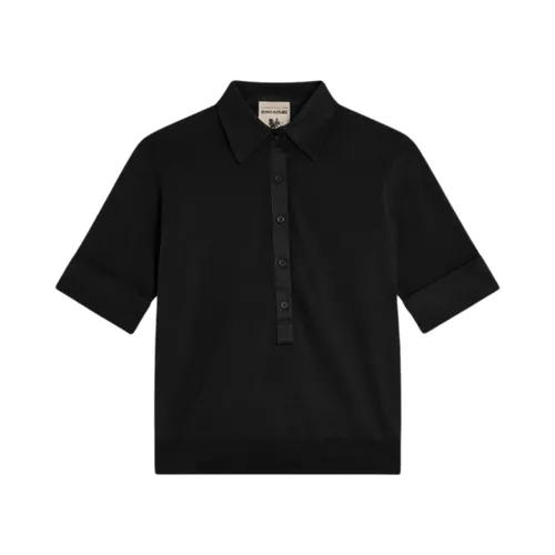 Tops > Polo Shirts - - Semicouture - Modalova