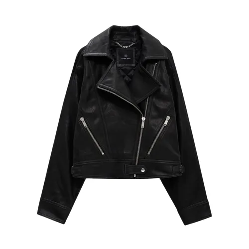Jackets > Leather Jackets - - Anine Bing - Modalova
