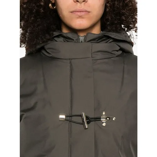 Fay - Coats > Parkas - Green - Fay - Modalova