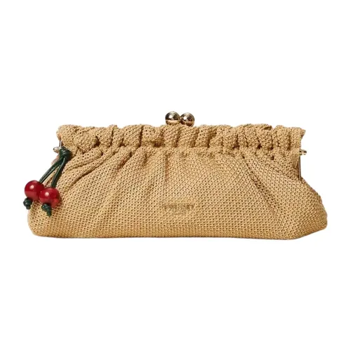 Twinset - Bags > Clutches - Beige - Twinset - Modalova