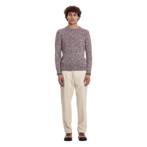 Knitwear > Round-neck Knitwear - - Barba - Modalova
