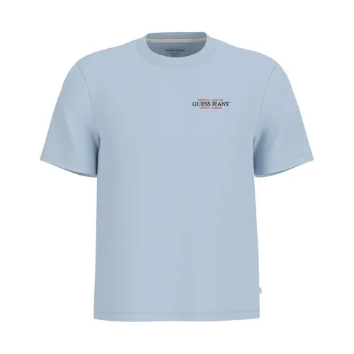 Guess - Tops > T-Shirts - Blue - Guess - Modalova