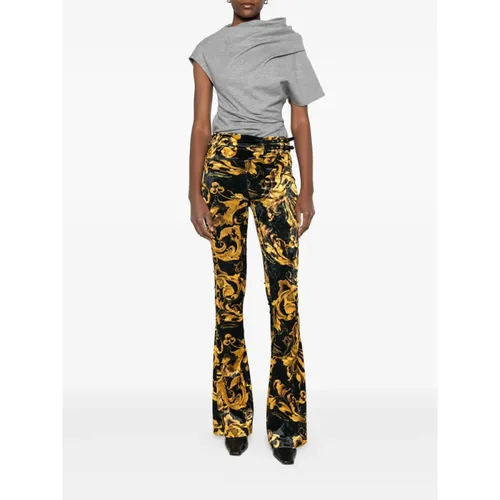 Trousers > Wide Trousers - - Versace Jeans Couture - Modalova