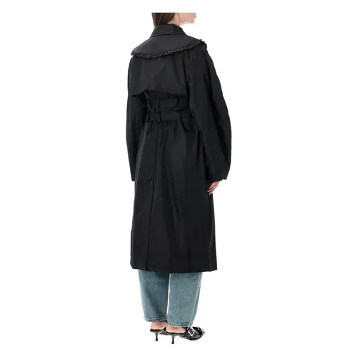 Coats > Trench Coats - - Ganni - Modalova