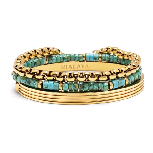 Accessories > Jewellery > Bracelets - - Nialaya - Modalova