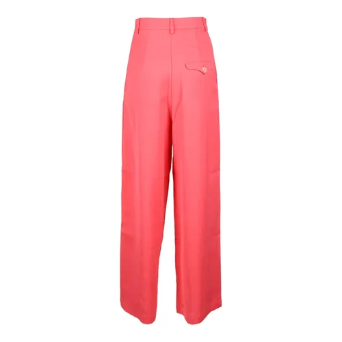 Trousers > Wide Trousers - - Alysi - Modalova