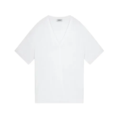 Dondup - Tops > T-Shirts - White - Dondup - Modalova