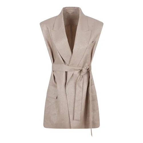 Jackets > Vests - - Brunello Cucinelli - Modalova