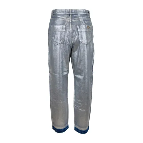 Jeans > Straight Jeans - - Elisabetta Franchi - Modalova