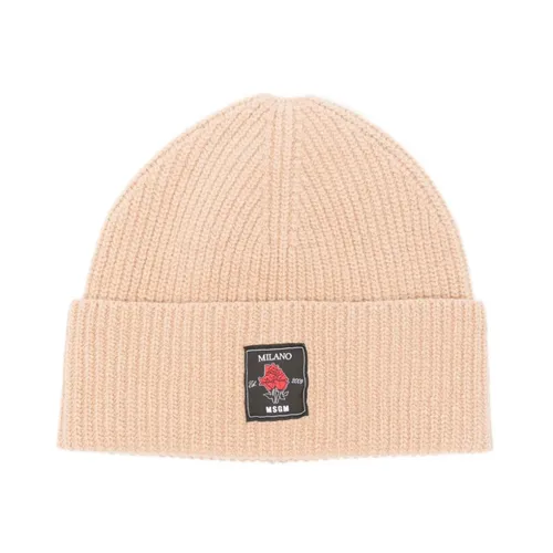 Accessories > Hats > Beanies - - Msgm - Modalova