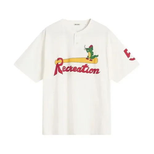 Bode - Tops > T-Shirts - White - Bode - Modalova