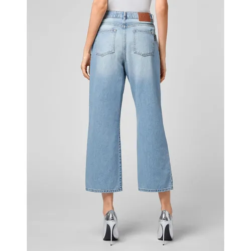 Jeans > Cropped Jeans - - Philipp Plein - Modalova