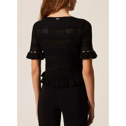 Knitwear > Round-neck Knitwear - - Twinset - Modalova