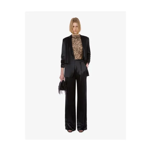 Trousers > Wide Trousers - - Alberta Ferretti - Modalova