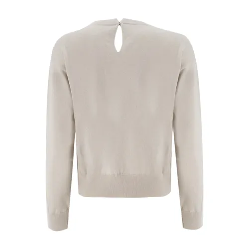 Knitwear > Round-neck Knitwear - - Brunello Cucinelli - Modalova