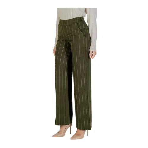 Trousers > Wide Trousers - - Ichi - Modalova
