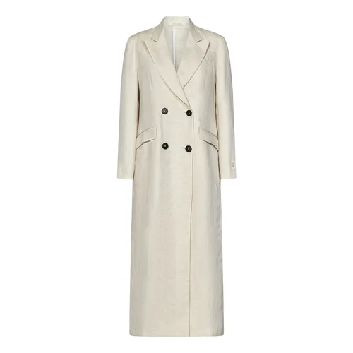 Coats > Double-Breasted Coats - - Massimo Alba - Modalova