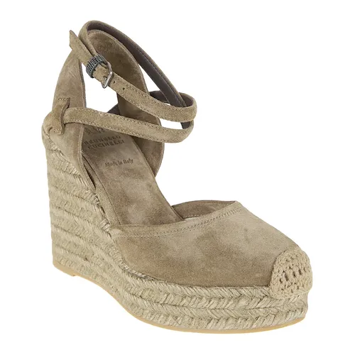 Shoes > Heels > Wedges - - Brunello Cucinelli - Modalova