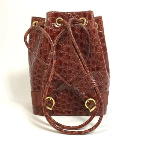 Pre-owned > Pre-owned Bags > Pre-owned Bucket Bags - - Salvatore Ferragamo Pre-owned - Modalova