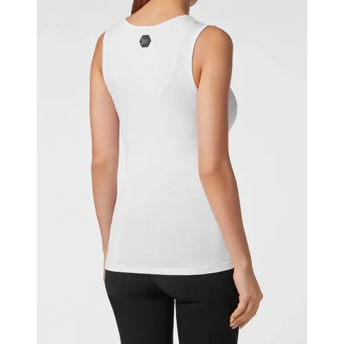 Tops > Sleeveless Tops - - Philipp Plein - Modalova