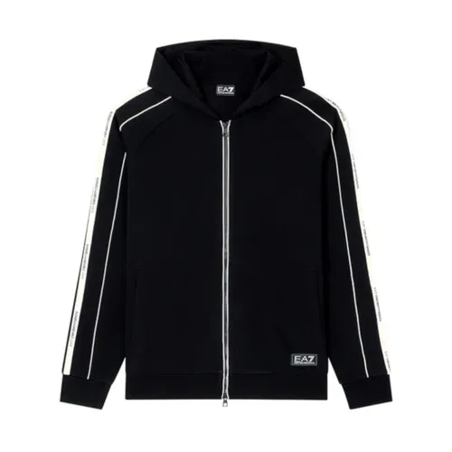 Sweatshirts & Hoodies > Zip-throughs - - Emporio Armani EA7 - Modalova