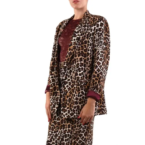 Jackets > Blazers - - Elisabetta Franchi - Modalova