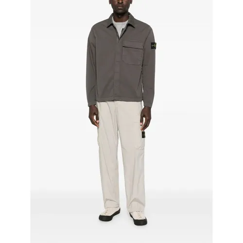 Trousers > Wide Trousers - - Stone Island - Modalova
