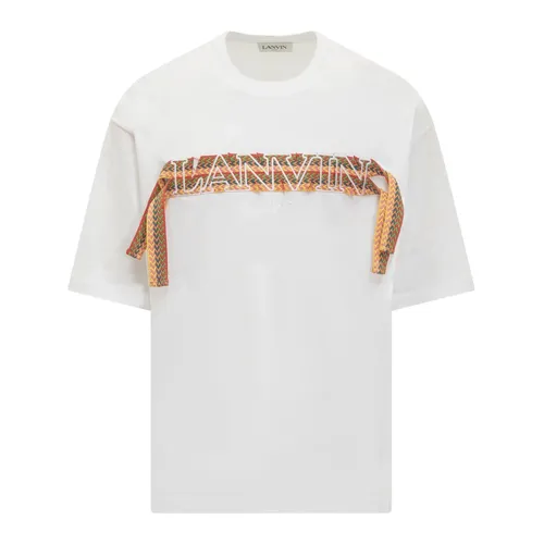 Lanvin - Tops > T-Shirts - White - Lanvin - Modalova