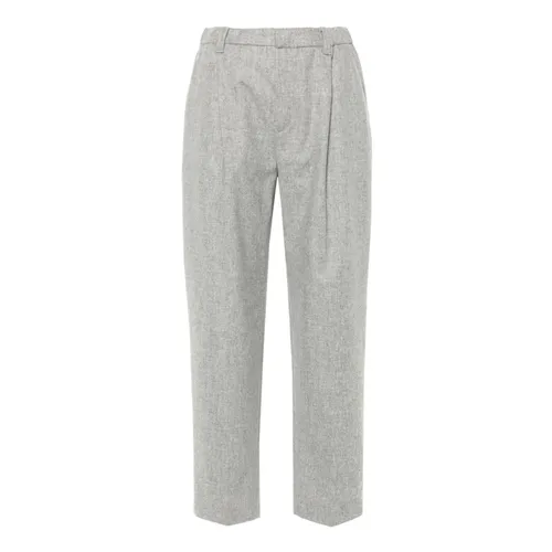 Trousers > Straight Trousers - - Brunello Cucinelli - Modalova