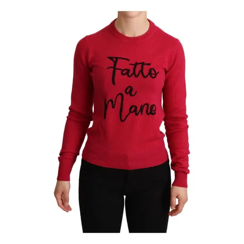 Knitwear > Round-neck Knitwear - - Dolce & Gabbana - Modalova
